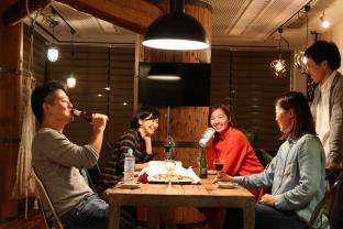 365BASE outdoor hostel